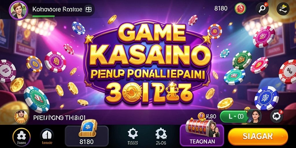 Tampilan menarik dari gameplay Kasino di 8180.
