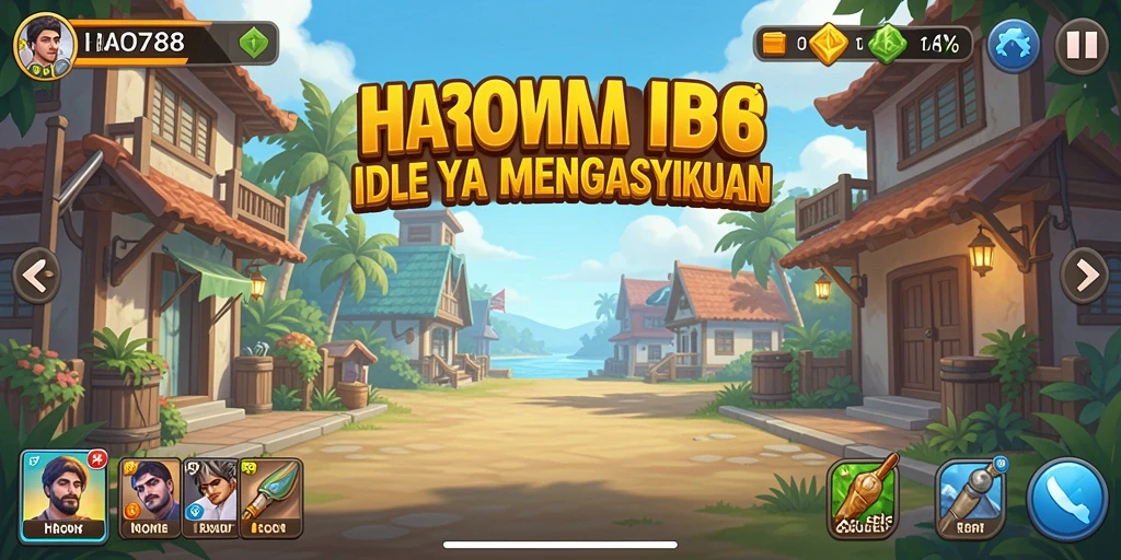 Gameplay HAO788 yang menyenangkan dan adiktif dalam format Idle.