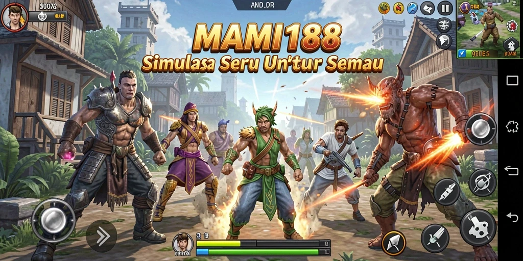 Tampilan gameplay seru dan interaktif dari MAMI188.