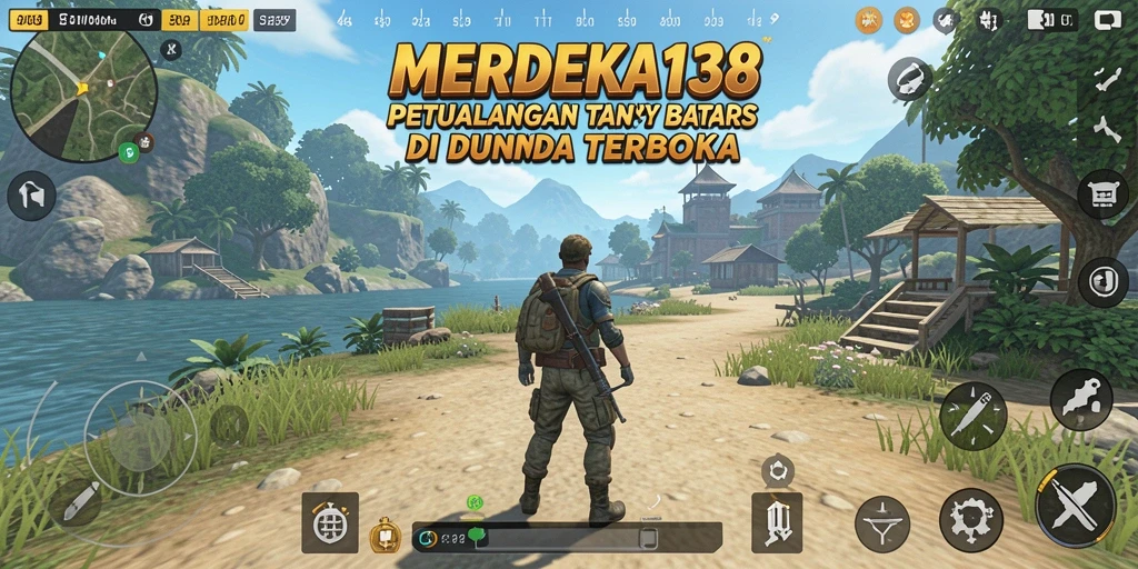 Tampak gameplay Open World yang memukau dan mendebarkan.