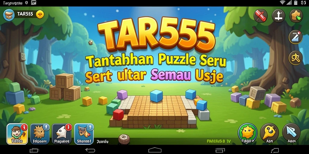 Gameplay TAR555 yang menegangkan dan penuh tantangan puzzle.