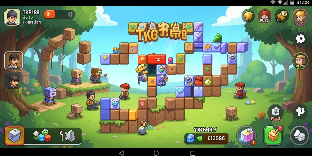 Tampilan gameplay menarik dari TKP188 dengan berbagai teka-teki yang menantang.