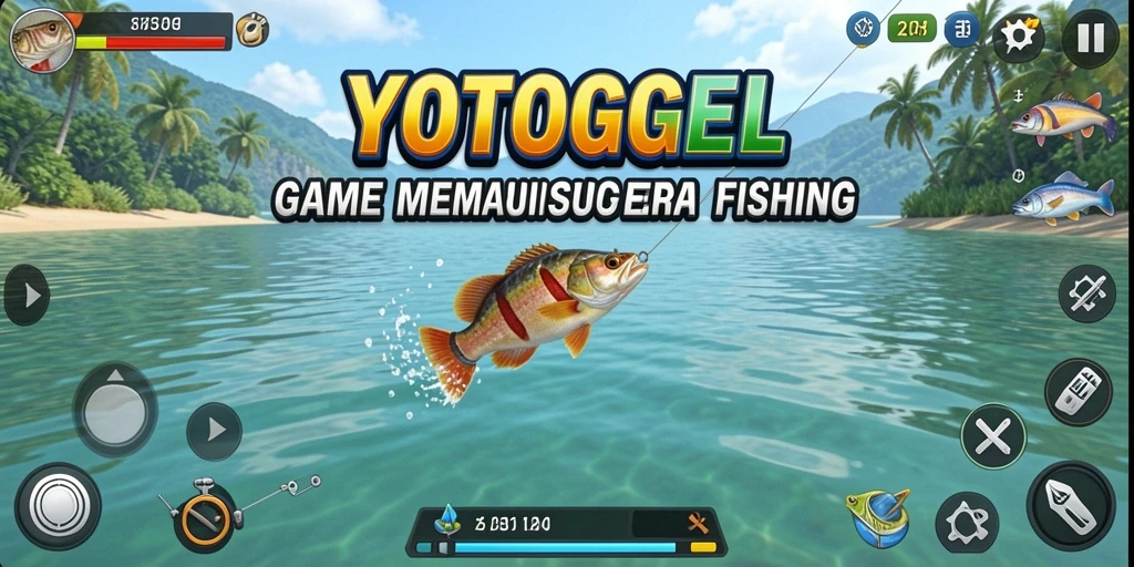 Screenshot YOTOGEL menampilkan aksi memancing yang menarik dan mendebarkan.